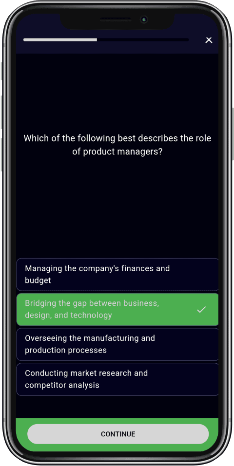 Product Management learning app