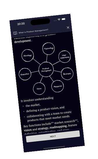 Interactive lessons preview